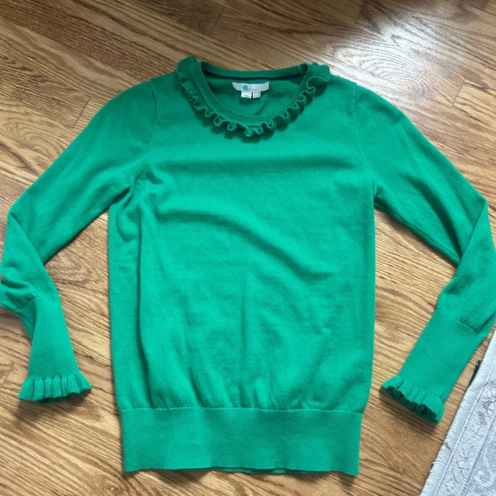 Women’s Boden Green Sweater US 8, UK 12